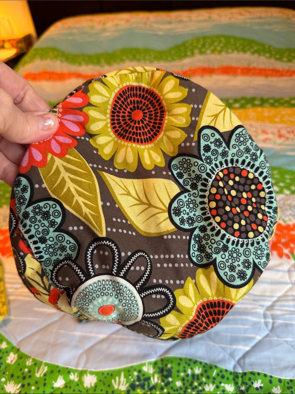Vera Bradley Ditty Bag in Flower Shower - Picture 6 of 9
